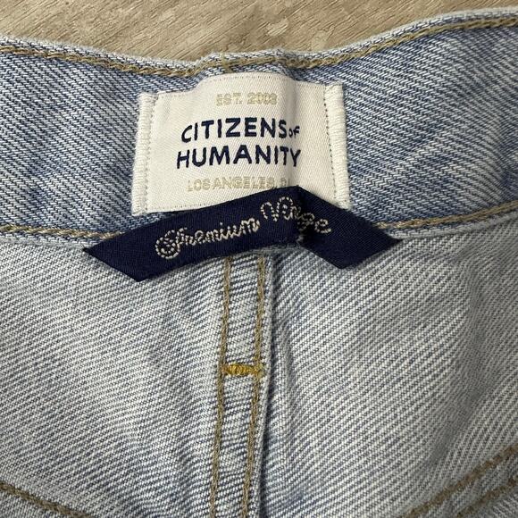 Citizens of Humanity Pina Low-Rise Baggy Crop Jeans Size 30 Style 2138B-3011 - Picture 7 of 11
